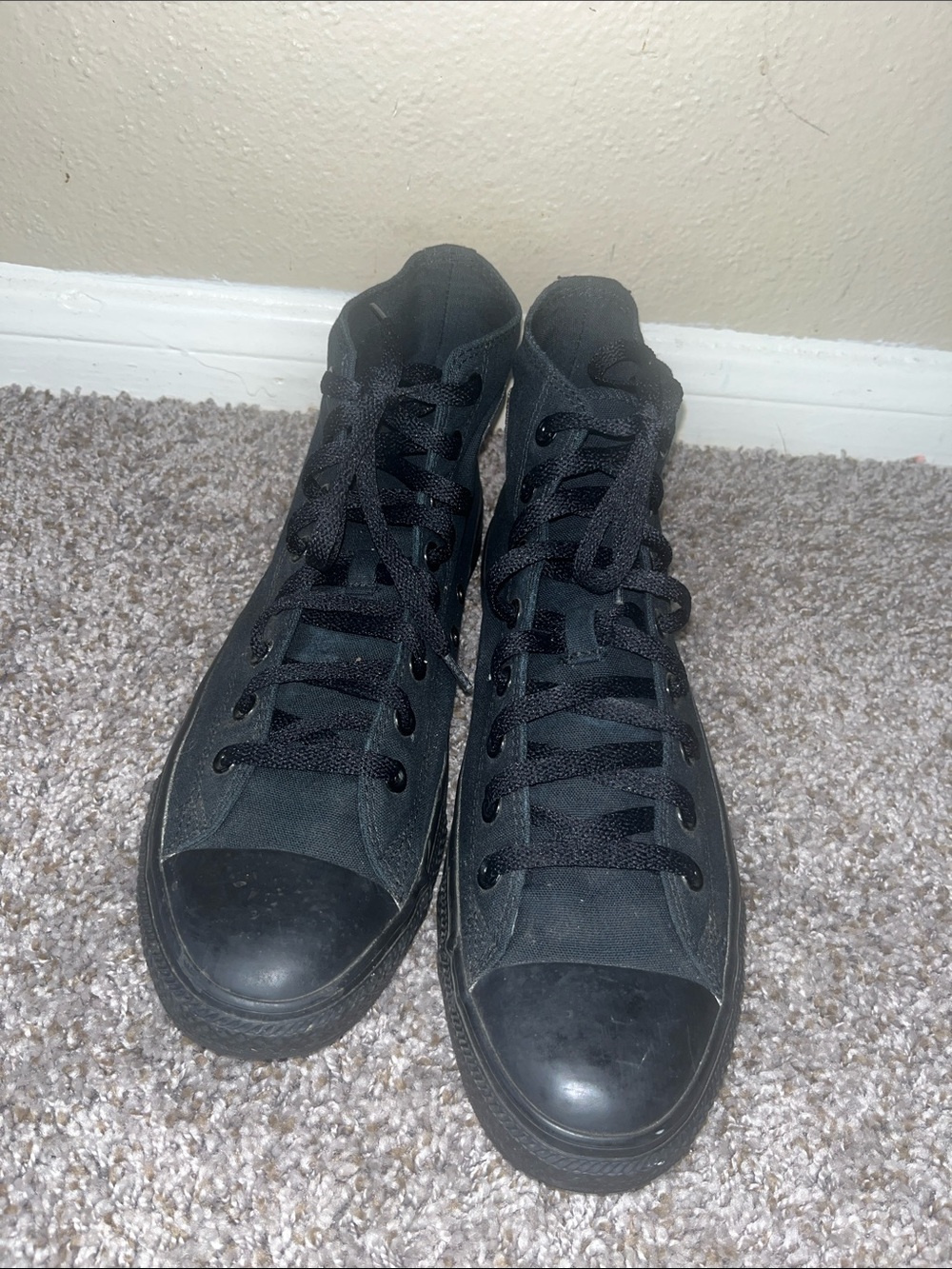Converse Black High-Top Canvas Sneakers